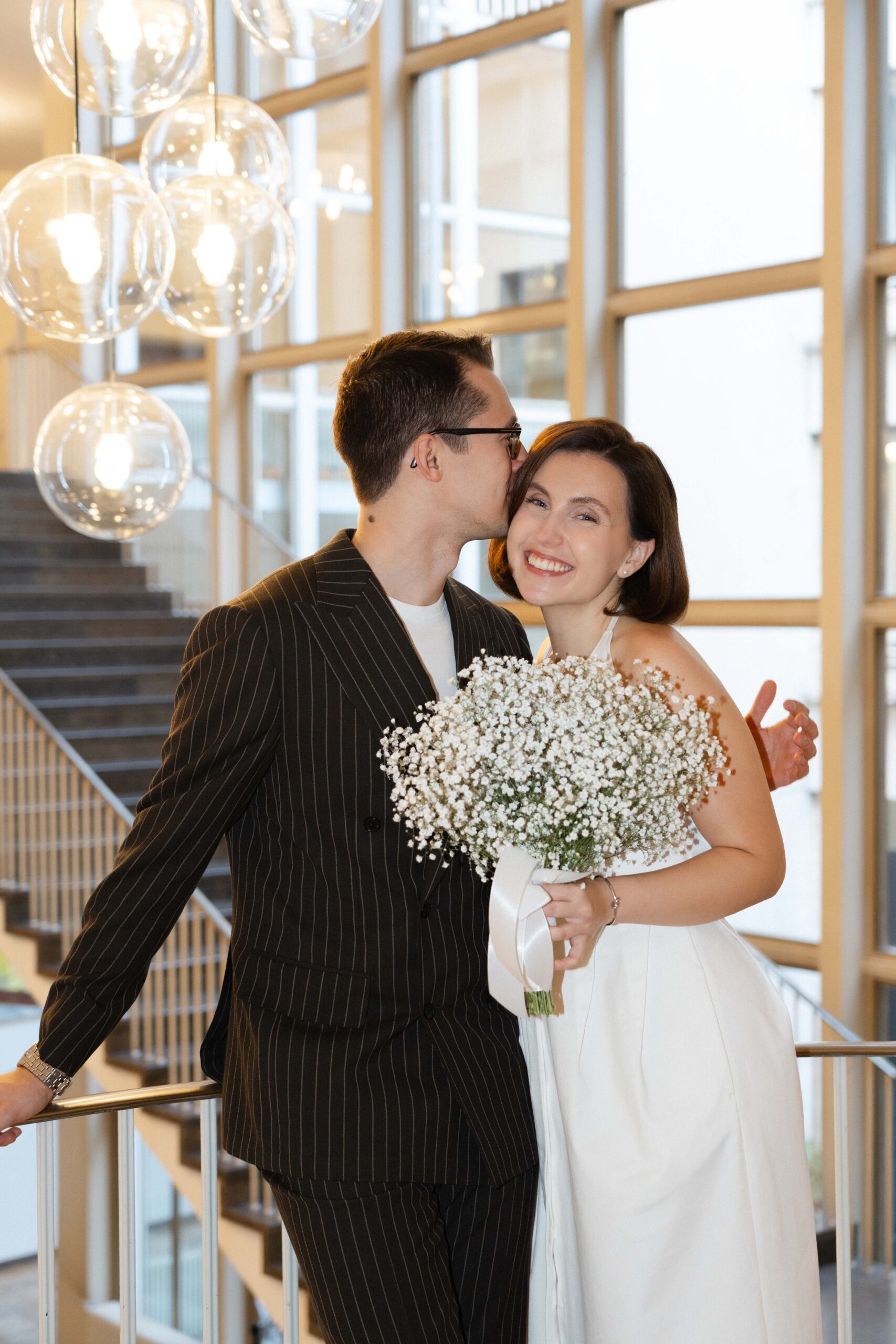 Civil wedding ceremony at Standesamt Römer Frankfurt